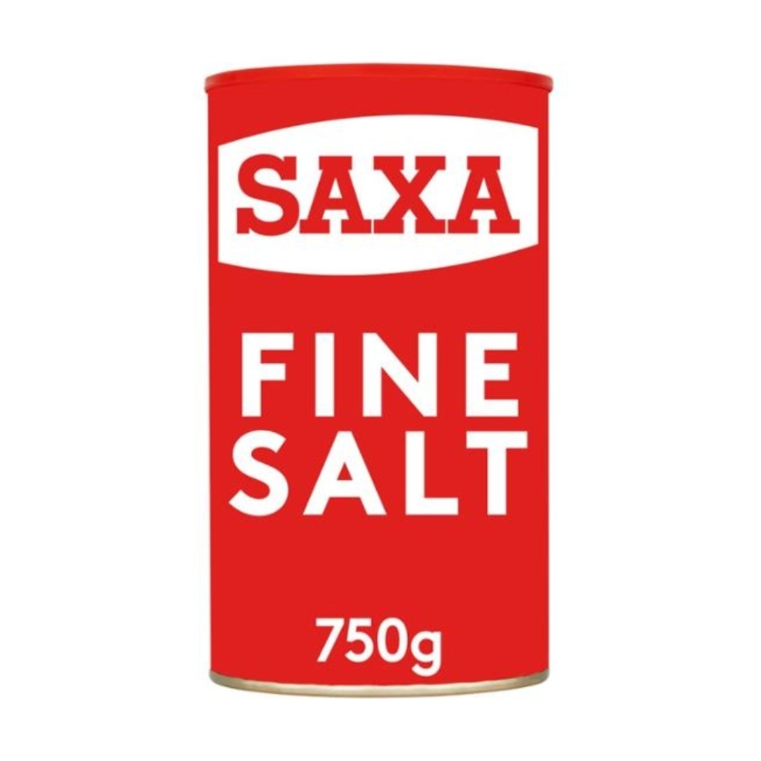 26665 Saxa Table Fine Salt 750g X 12