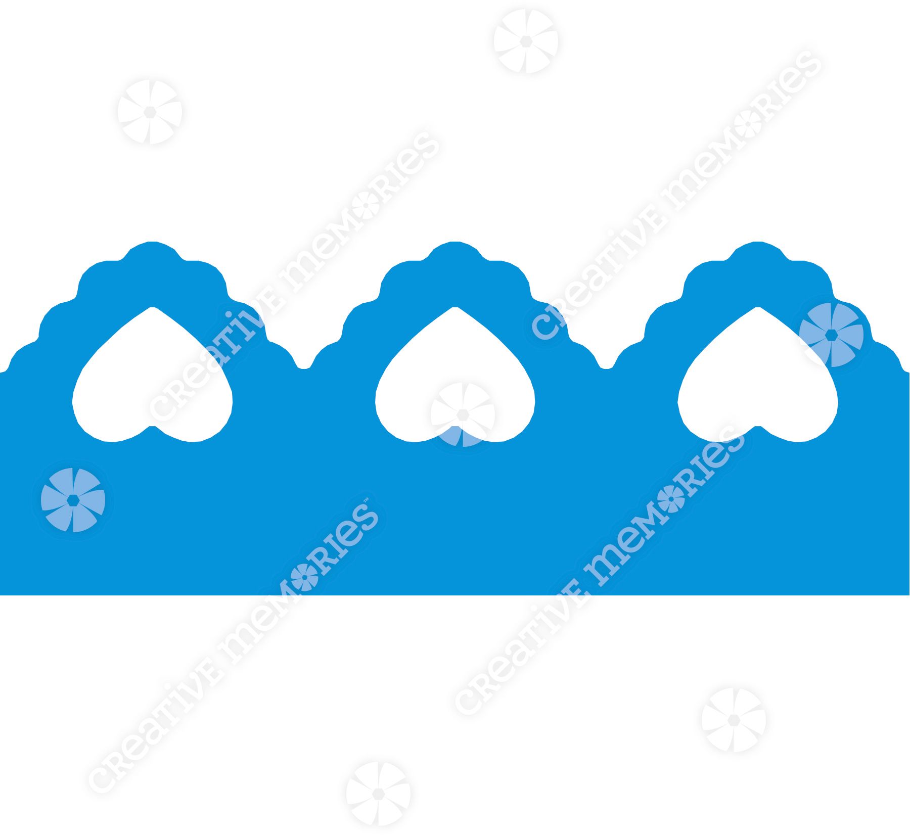 Scalloped Hearts Border Maker Cartridge