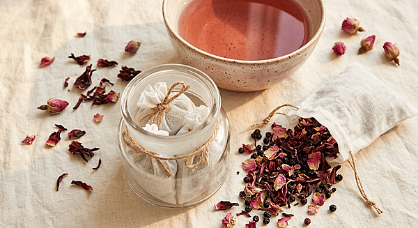 Scarlet Bloom Botanical Bath Tea
