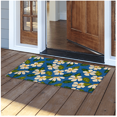 Scattered Daisies Coir Doormat