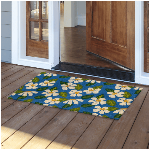 Scattered Daisies Coir Doormat
