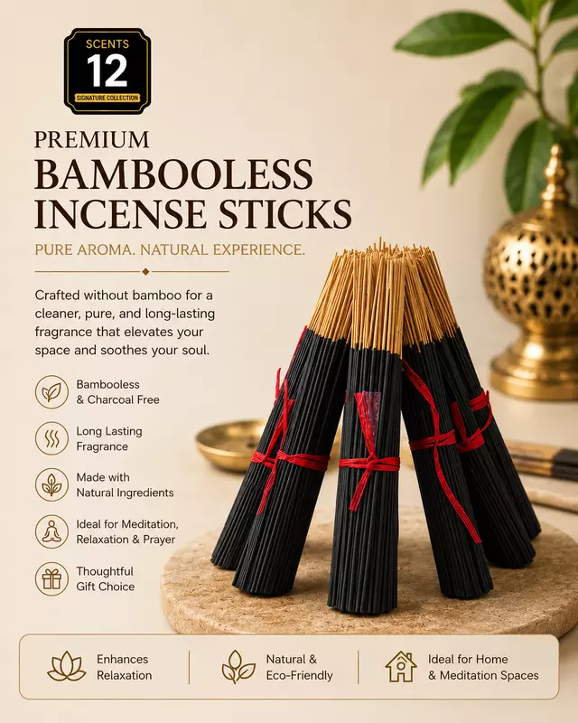 11" Incense Bundle (5 Bundles)