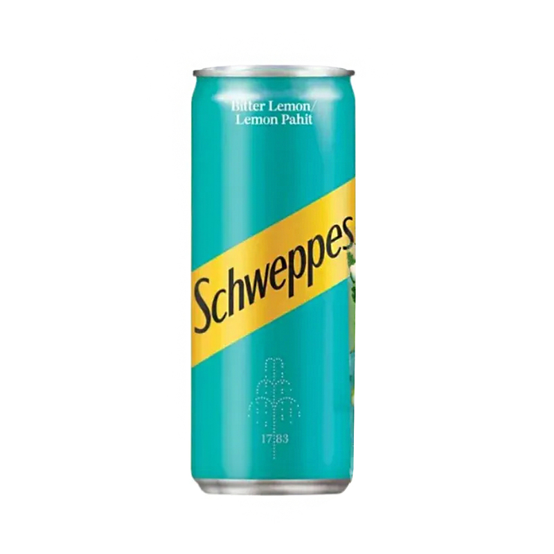 26372 Schwepps Bitter Lemon Can 330ml X 24