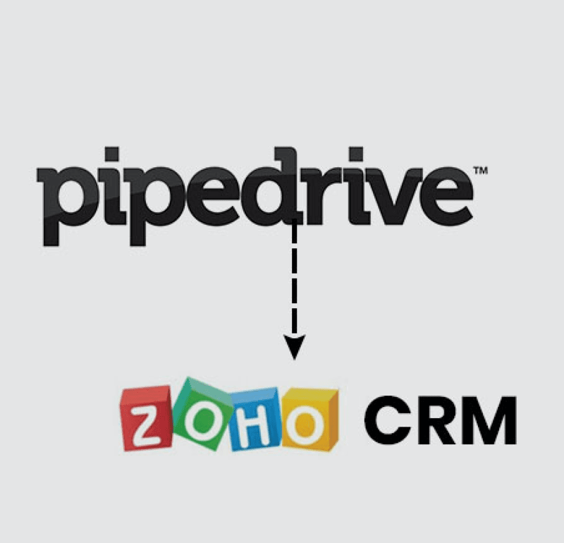 Migracja danych Zoho CRM z Pipedrive Migracja danych Zoho CRM z Pipedrive