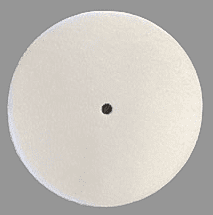 Buff Pad, 5" x 1/4", No Velcro Buff Pad, 5" x 1/4", No Velcro