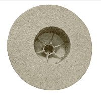 Felt Buff Wheel, Straight, 5"
