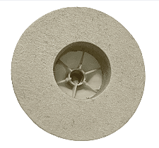 Felt Buff Wheel, Straight, 5" Felt Buff Wheel, Straight, 5"