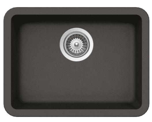 Medium Single Bowl Undermount Only Granite Composite - Dark Gray Medium Single Bowl Undermount Only Granite Composite - Dark Gray