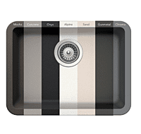 Medium Single Bowl Undermount Only Granite Composite - Beige