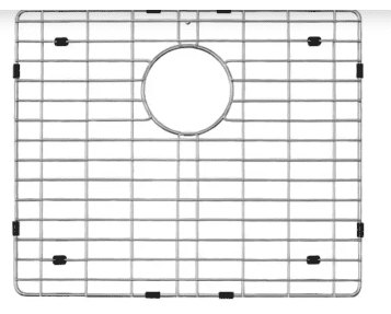 Grid for Medium Single Bowl - Stainless HZX/HZR, Black - 485617