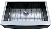 Grid for Large Single Bowl - Stainless HZ APRON, Black - 272655