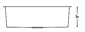 Large Single Bowl - 18g, HZR Series, True Zero Radius, 30" - 766021 Large Single Bowl - 18g, HZR Series, True Zero Radius, 30" - 766021