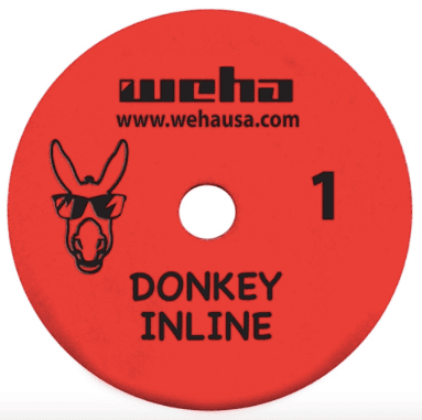 Donkey 3 Step Inline Polishing Pad - 4", Step 1