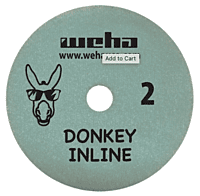 Donkey 3 Step Inline Polishing Pad - 4", Step 2