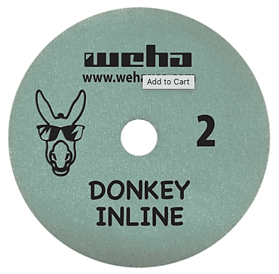 Donkey 3 Step Inline Polishing Pad - 4", Step 2 Donkey 3 Step Inline Polishing Pad - 4", Step 2