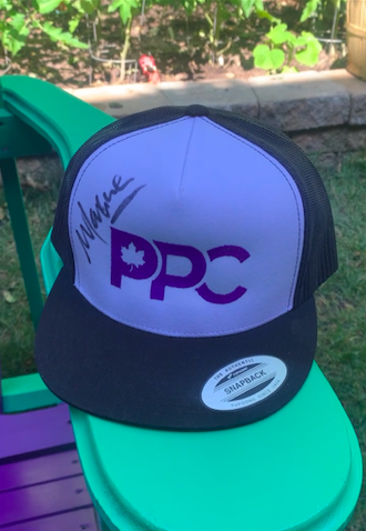 PPC Trucker Hat Signed By Party Leader Maxime Bernier- Limited Quantity PPC Trucker Hat Signed By Party Leader Maxime Bernier- Limited Quantity