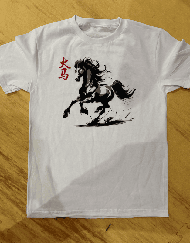 Playera Caballo de Fuego