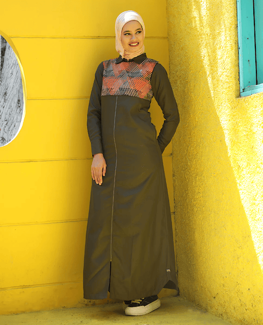 MOSSED MIRAGE JACKET JILBAB