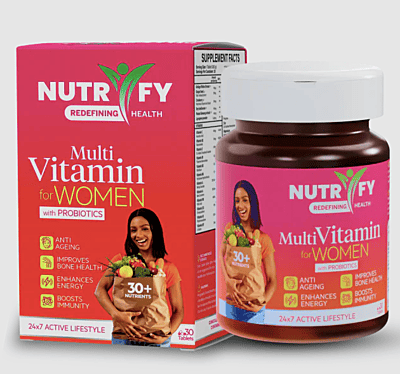 Nutrify Multivitamin For Women with Probiotics Nutrify Multivitamin For Women with Probiotics
