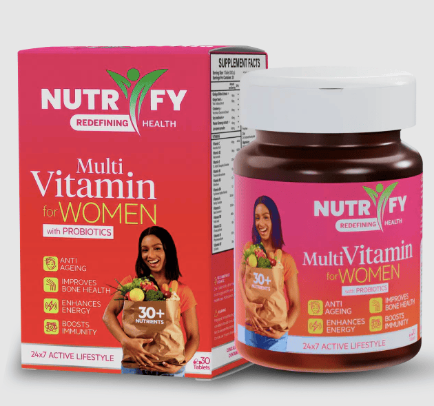 Nutrify Multivitamin For Women with Probiotics Nutrify Multivitamin For Women with Probiotics