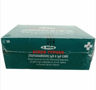 Scrub Typhus (Tsutsugamushi) IgM & IgG Card Scrub Typhus (Tsutsugamushi) IgM & IgG Card