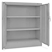 Gabinete con Altura de Mostrador para Almacenamiento - 36 x 18 x 42", sin Ensamblar, Gris