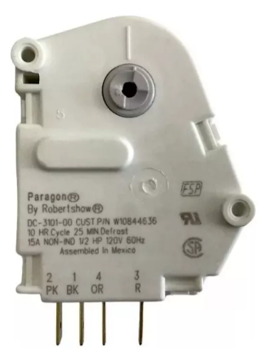 Reloj Deshielo Refrigerador Whirlpool - W10844636