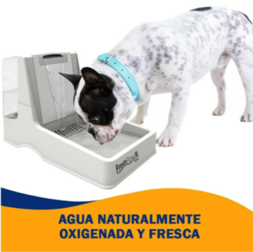Bebedero tipo fuente electrónica Petmate Papa perro 110 Oz