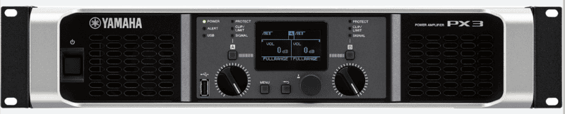 Yamaha PX3 Power Amplifier Front View