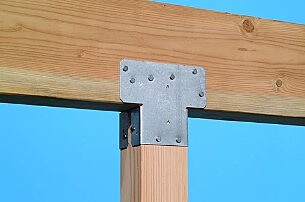 Simpson Strong-Tie Wood Conn - Bases & Caps - Post Cap AC Simpson Strong-Tie Wood Conn - Bases & Caps - Post Cap AC