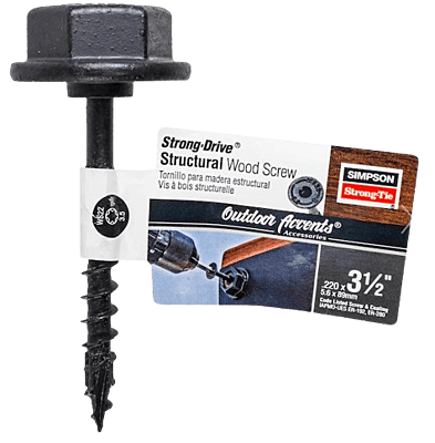 Simpson Strong-Tie Outdoor Accents - Structural Wood Screw Simpson Strong-Tie Outdoor Accents - Structural Wood Screw