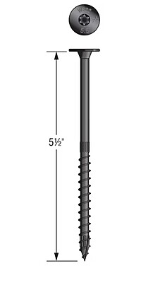 Simpson Strong-Tie Outdoor Accents - Structural Wood Screw Simpson Strong-Tie Outdoor Accents - Structural Wood Screw