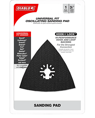 Diablo OMT - Sanding Pad - 3-1/8" Diablo OMT - Sanding Pad - 3-1/8"