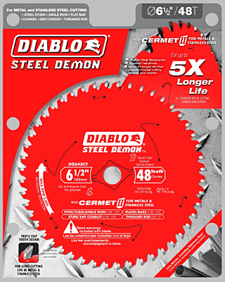 Diablo Steel Cutting Saw Blade For Medium Metal