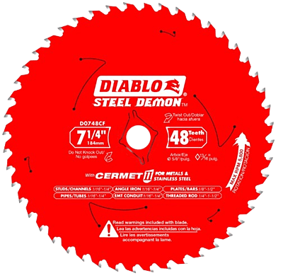 Diablo Steel Cutting Saw Blade For Medium Metal