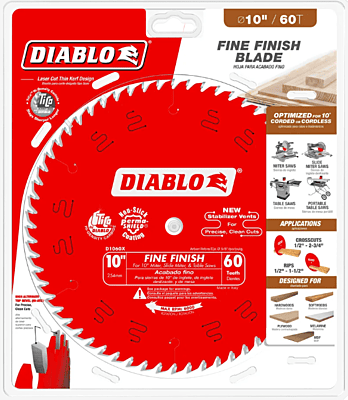 Diablo Wood Fine Finish Saw Blade Diablo Wood Fine Finish Saw Blade