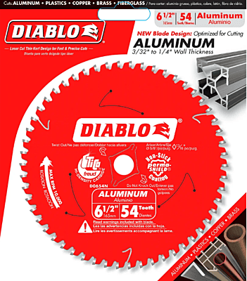 Diablo Aluminum Cutting Saw Blade Diablo Aluminum Cutting Saw Blade