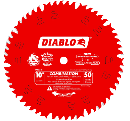 Diablo Wood Cutting Combination General Purpose Saw Blade Diablo Wood Cutting Combination General Purpose Saw Blade