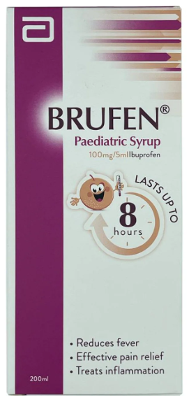 Brufen 100mg/5ml Syrup 200ml