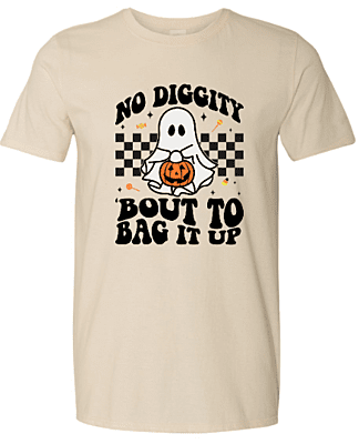 No Diggity Ghost T-Shirt No Diggity Ghost T-Shirt