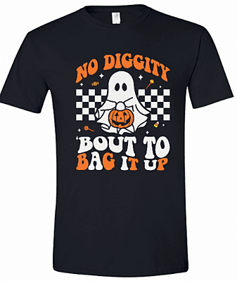No Diggity Ghost T-Shirt No Diggity Ghost T-Shirt