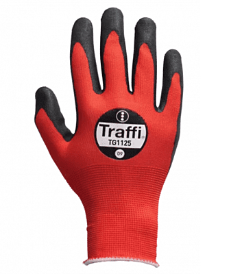 Traffi Gloves Red Cut Level A Traffi Gloves Red Cut Level A