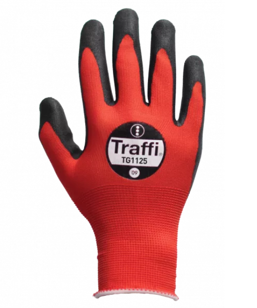 Traffi Gloves Red Cut Level A Traffi Gloves Red Cut Level A