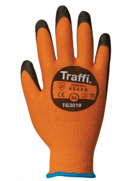 Traffi Gloves Amber Cut Level B