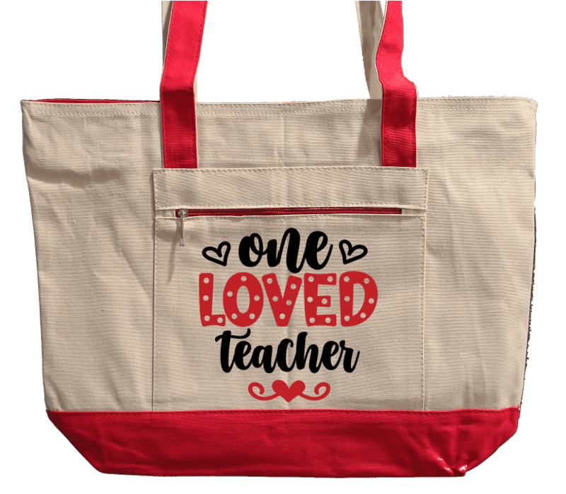 Loved Teacher Tote