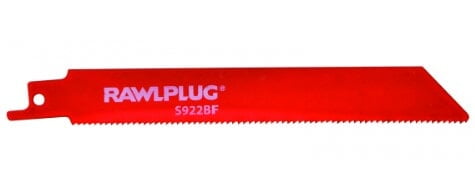 Sabre saw blade metal for sheet metal/pipes (pack of 5) Sabre saw blade metal for sheet metal/pipes (pack of 5)