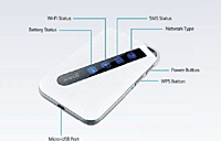 D-Link 4G/LTE Mobile Router - White