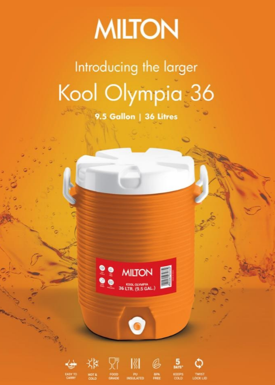 Water Cooler 10Gallon Milton Kool Olympia