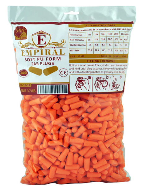 Ear Plug Refill Empiral , Uncorded Earplug - Refiller Pack For Ear Plug Dispenser