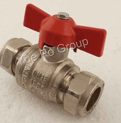 P-PS-105-015-1  PLATING BALL VALVE φ 15MM